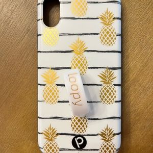 EUC Pineapple Loopy Case for IPhone X